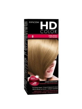 Farcom HD Color 8 Light Blonde 60ml
