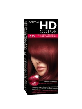 Farcom HD Color 6.65 Intense Dark Red Blonde 60ml