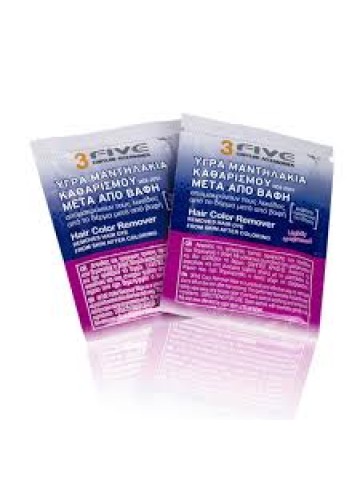 Farcom Hair Color Remover Wipes 3Five φακελάκι (29704)