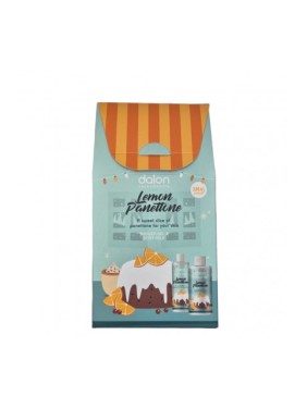 Dalon Xmas Pack LEMON PANETTONE (Body Milk 200ml + Shower Gel 300ml) Dalon Xmas Pack LEMON PANETTONE (Body Milk 200ml + Shower Gel 300ml)