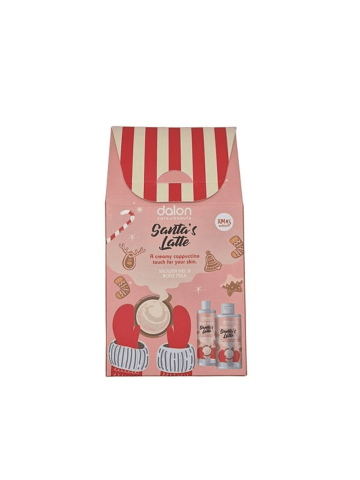 Dalon Xmas Pack Santa'S Latte Body Milk 200ml + Shower Gel 300ml
