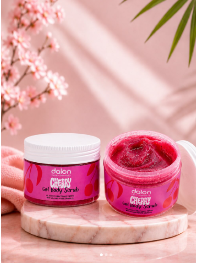 Dalon Cherry Gel Body Scrub 250ml