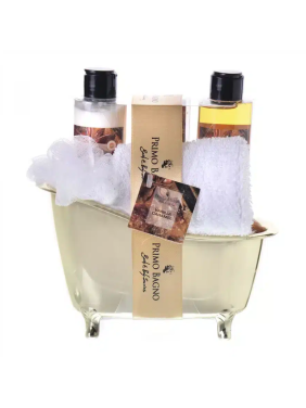 Primo Bagno Bathtub Vanilla & Caramel Gift Set (PB-77050)