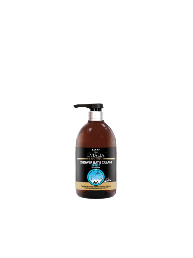 Evialia Shower Bath Cream Africa Με Κρέμα Σώματος & 18 ενεργά συστατικά - 500ml (25002)