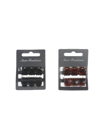Ro-Ro Accessories Κλάμερ μαλλιών 1.6cm 6τμχ (01-9010A)