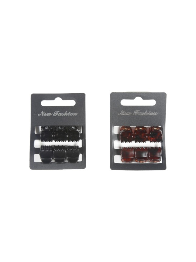 Ro-Ro Accessories Κλάμερ μαλλιών 1.6cm 6τμχ (01-9010A)