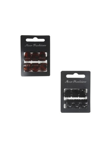 Ro-Ro Accessories Κλάμερ μαλλιών 1.2cm 6τμχ (01-9011A)