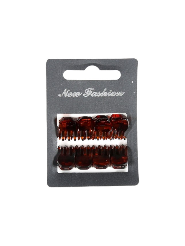 Ro-Ro Accessories Κλάμερ μαλλιών 1cm 8τμχ (01-9016A)