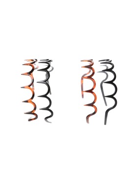 Ro-Ro Accessories Στέκα μαλλιών με δοντάκια (14-0007A)