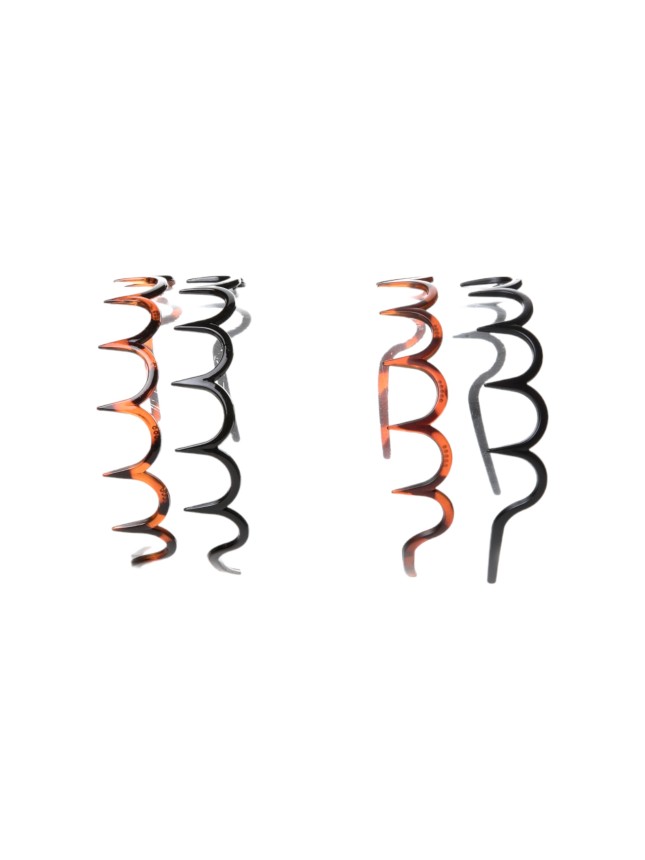 Ro-Ro Accessories Στέκα μαλλιών με δοντάκια (14-0007A)