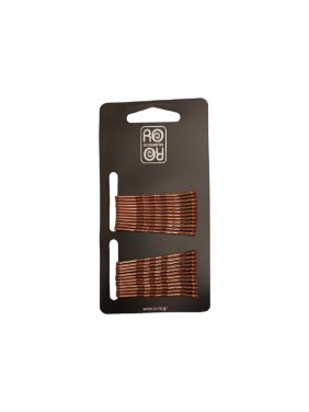 Ro-Ro Accessories Τσιμπιδάκια Καφέ Σετ 24 Τμχ (12-0030) Ro-Ro Accessories Τσιμπιδάκια Καφέ Σετ 24 Τμχ (12-0030)