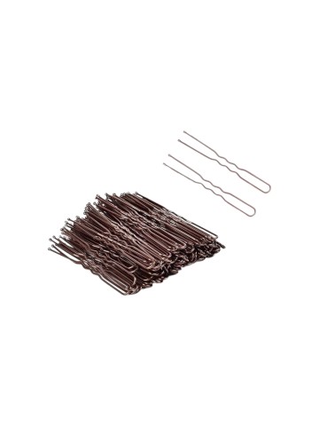  Ro-Ro Accessories Φουρκέτες Καφέ σετ 50 τμχ (12-0034)
