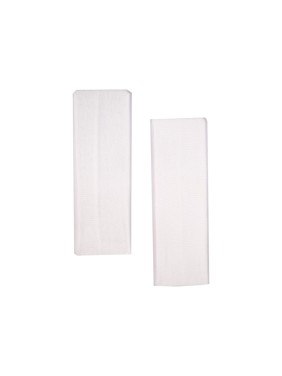 Ro-Ro Accessories Κορδέλα Mαλλιών Άσπρη 7cm (09-0126)