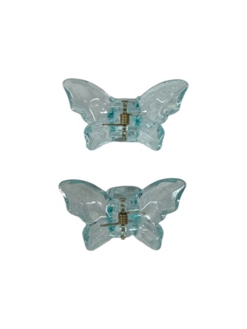 Ro-Ro Accessories Παιδικό Kλάμερ Mαλλιών Πεταλούδα Σετ 2 τεμ 4.5cm (16-0177)