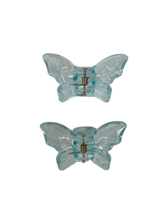 Ro-Ro Accessories Παιδικό Kλάμερ Mαλλιών Πεταλούδα Σετ 2 τεμ 4.5cm (16-0177)