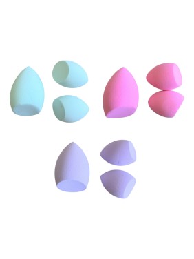 Ro-Ro Accessories Σφουγγαράκια μακιγιαζ blending σετ 3 τμχ (SP244)