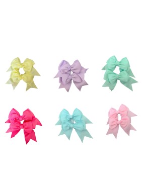 Ro-Ro Accessories Παιδικό Κλιπ Μαλλιών Φιόγκος Σετ 2 τεμ (16-0181)