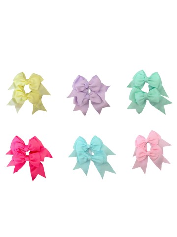 Ro-Ro Accessories Παιδικό Κλιπ Μαλλιών Φιόγκος Σετ 2 τεμ (16-0181)