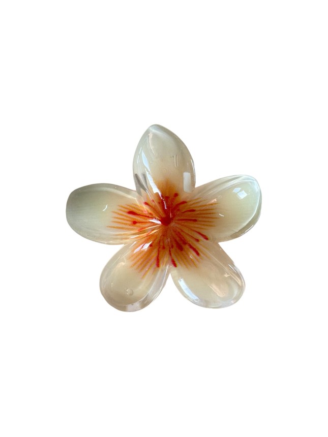 Ro-Ro Accessories Κλάμερ Μαλλιών Λουλούδι Χρώμα 7,5cm (02-0350)