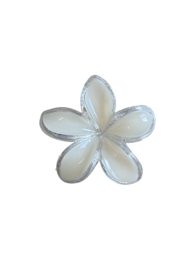 Ro-Ro Accessories Κλάμερ Μαλλιών Λουλούδι 8cm (02-0359)