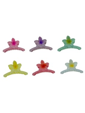 Ro-Ro Accessories Κλάμερ Μαλλιών Λουλούδι 11cm (02-0400)