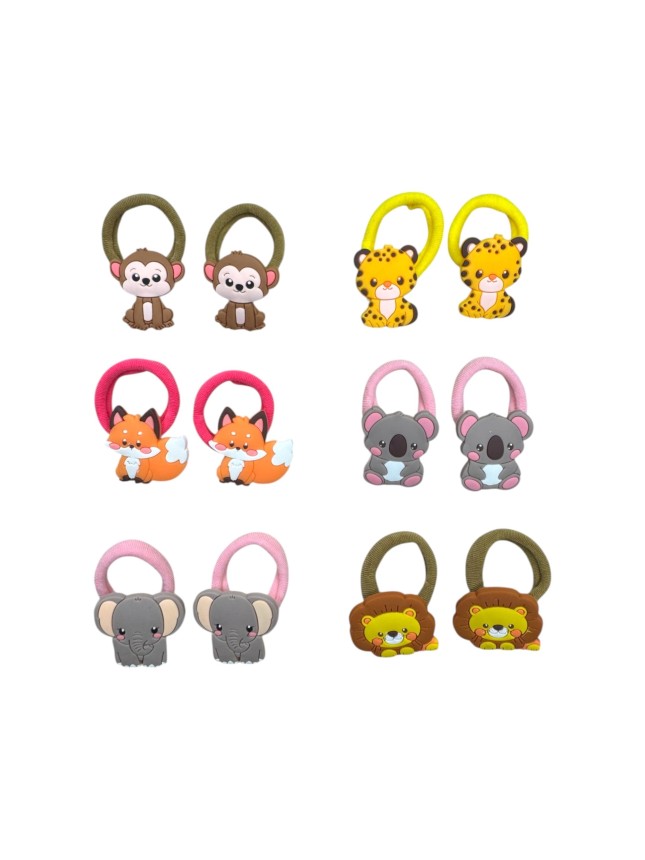 Ro-Ro Accessories Παιδικό λαστιχο μαλλιών σετ 2τμχ (15-0183)