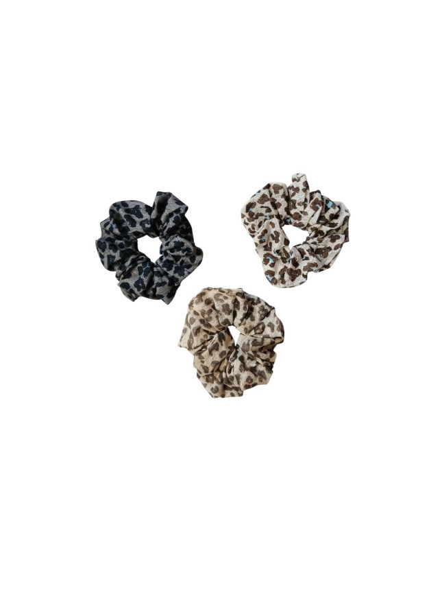 Ro-Ro Accessories Σούρα μαλλιών animal print (06-0675)