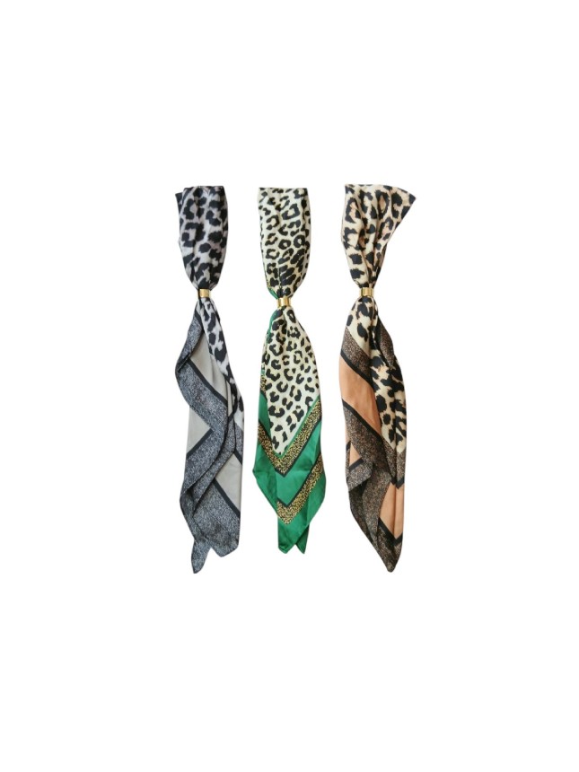 Ro-Ro Accessories Μαντήλι Μαλλλιών animal print (08-0016)