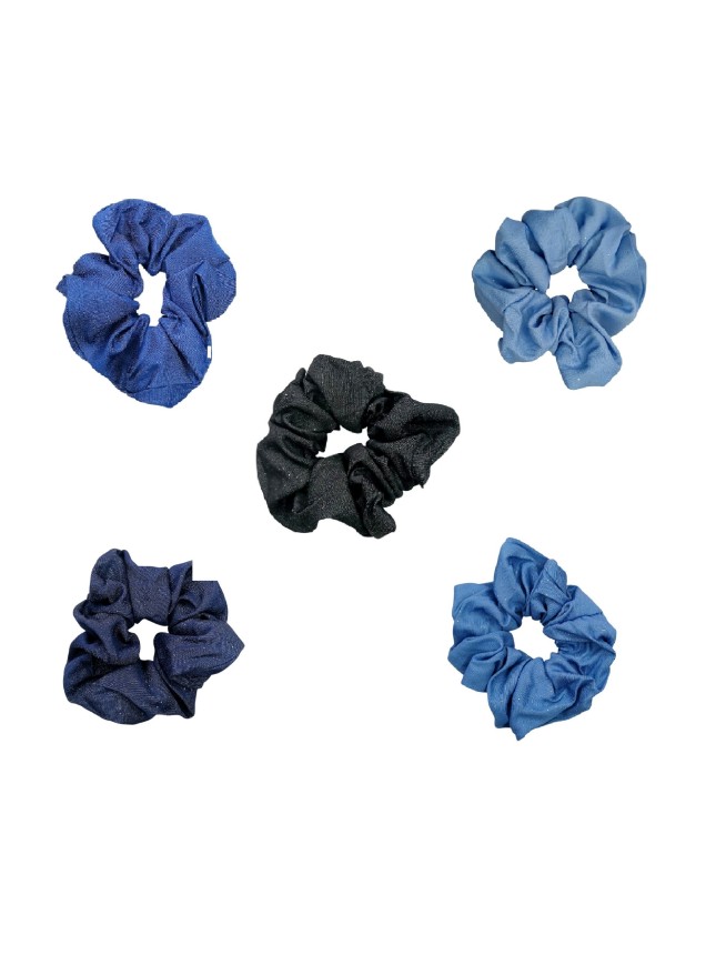 Ro-Ro Accessories Σούρα Μαλλιών Jean Glitter (06-0712)