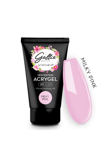 Gellie Acrygel Milky Pink 30ml