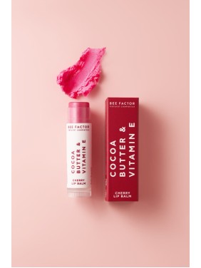 Bee Factor Lip Balm Cherry με Βούτυρο Κακαό & Βιταμίνη Ε Bee Factor Lip Balm Cherry με Βούτυρο Κακαό & Βιταμίνη Ε