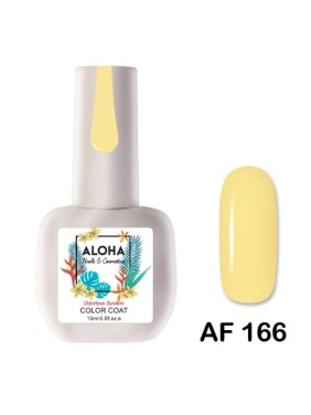 Aloha Ημιμόνιμο βερνίκι AF 166 Απαλό μπανανί (Soft Banana Yellow)