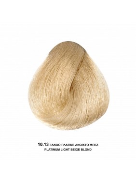 Bioshev Hair Color Cream 10.13 Ξανθό Πλατινέ Ανοιχτό Μπεζ 100ml
