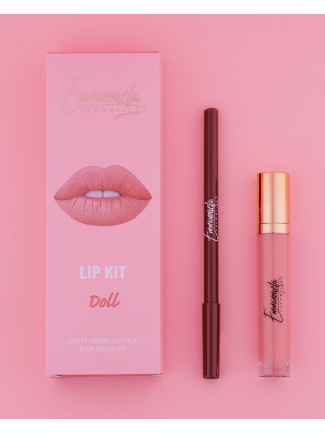 Emmanouela Cosmetics Lip Kit Doll  