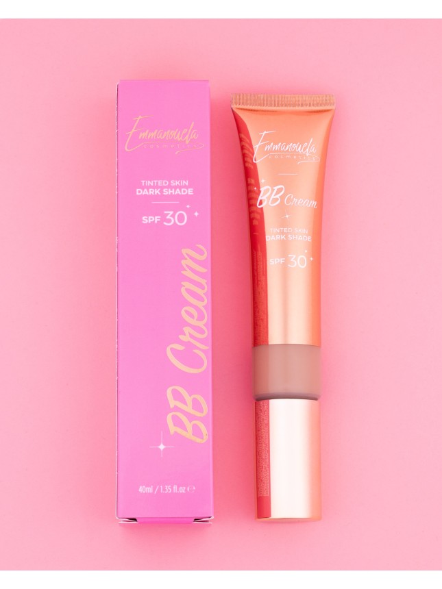 Emmanouela Cosmetics BB Cream Tinted Skin SPF30 - Dark Shade 40ml