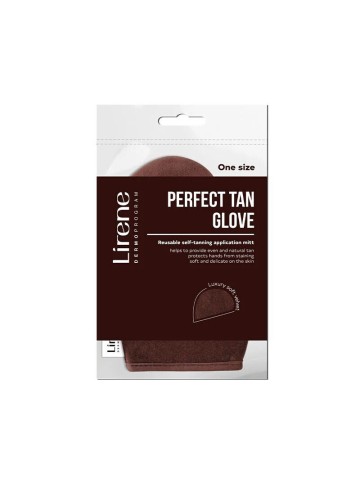 Lirene Perfect Tan Glove – Επαναχρησιμοποιούμενο Βελούδινο Γάντι Εφαρμογής Self-Tan