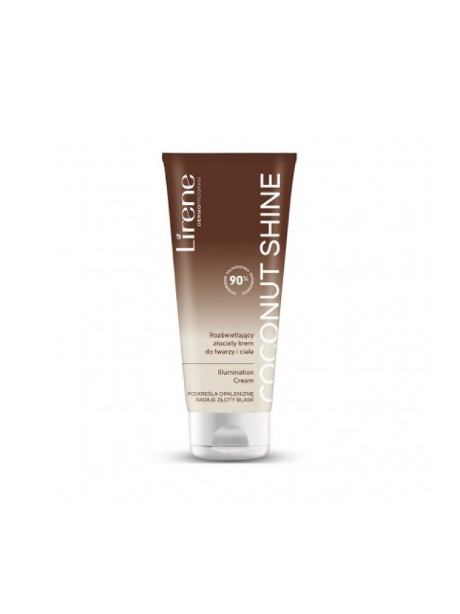 Lirene Illuminating Body & Face Cream Coconut Shine 150ml