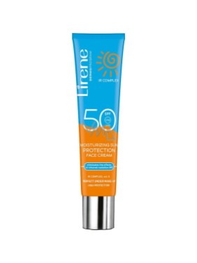 Lirene SPF50 Moisturising Sunscreen for face 40 ml Lirene SPF50 Moisturising Sunscreen for face 40 ml