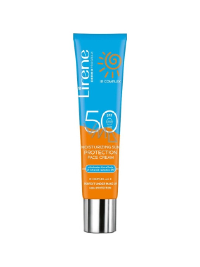 Lirene SPF50 Moisturising Sunscreen for face 40 ml