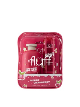 Fluff Face & Body Care Set Merry Cranberry 3pcs Fluff Face & Body Care Set Merry Cranberry 3pcs
