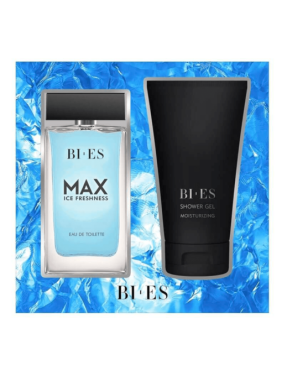 Bi-Es Max Ice Freshness Set for Men – Άρωμα EDT 90ml & Shower Gel 150ml