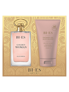 Bi-Es Golden Woman Gift Set for Women – Άρωμα EDP 90ml & Shower Gel 150ml