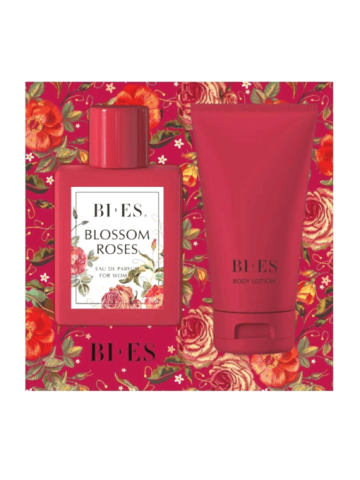 Bi-Es Blossom Roses Gift Set for Women – Άρωμα EDP 100ml & Body Lotion 150ml