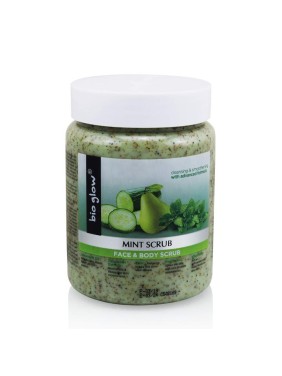 Bio Glow Face & Body Scrub Mint 500ml