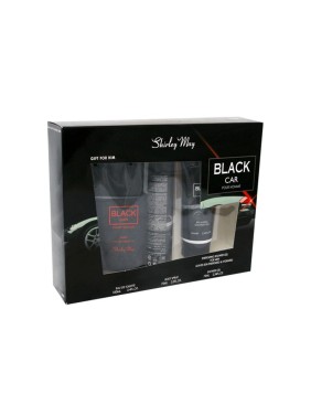 SHIRLEY MAY Black Car Ανδρικό Σετ Eau de Toilette 100ml + Shower Gel 75ml + Body Spray 75ml