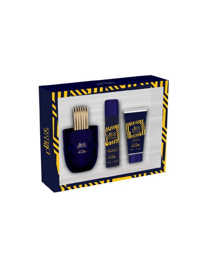 SHIRLEY Blue Deluxe EDT 100ml+Deo 75ml+Shower Gel 75ml