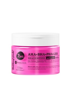 7DAYS Exfoliating Peeling Pads AHA+BHA-PHA+LHA