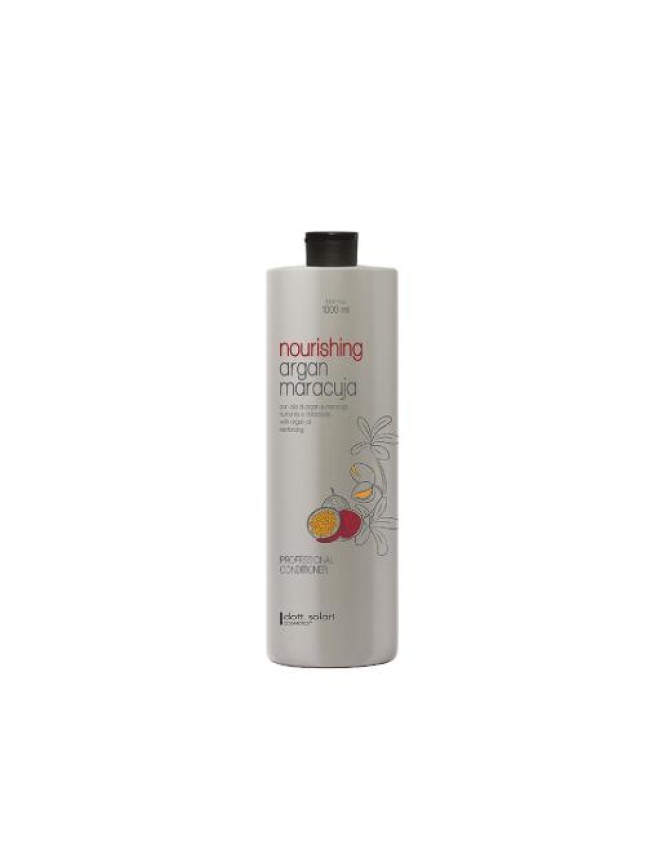 Dott. solari Conditioner Θρέψης με έλαιο Argan & Maracuja Για Αδύναμα & Λεπτά Μαλλιά 1lt (11141-4)