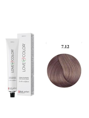 dott.Solari Love Me Color Βαφή μαλλιών 7.12 Ξανθό Σαντρέ Ιριζέ 100ml