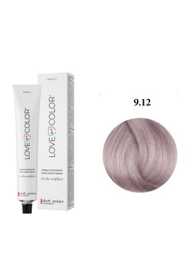 dott.Solari Love Me Color Βαφή μαλλιών 9.12 Πολύ Ανοιχτό Ξανθό Σαντρέ Ιριζέ 100ml